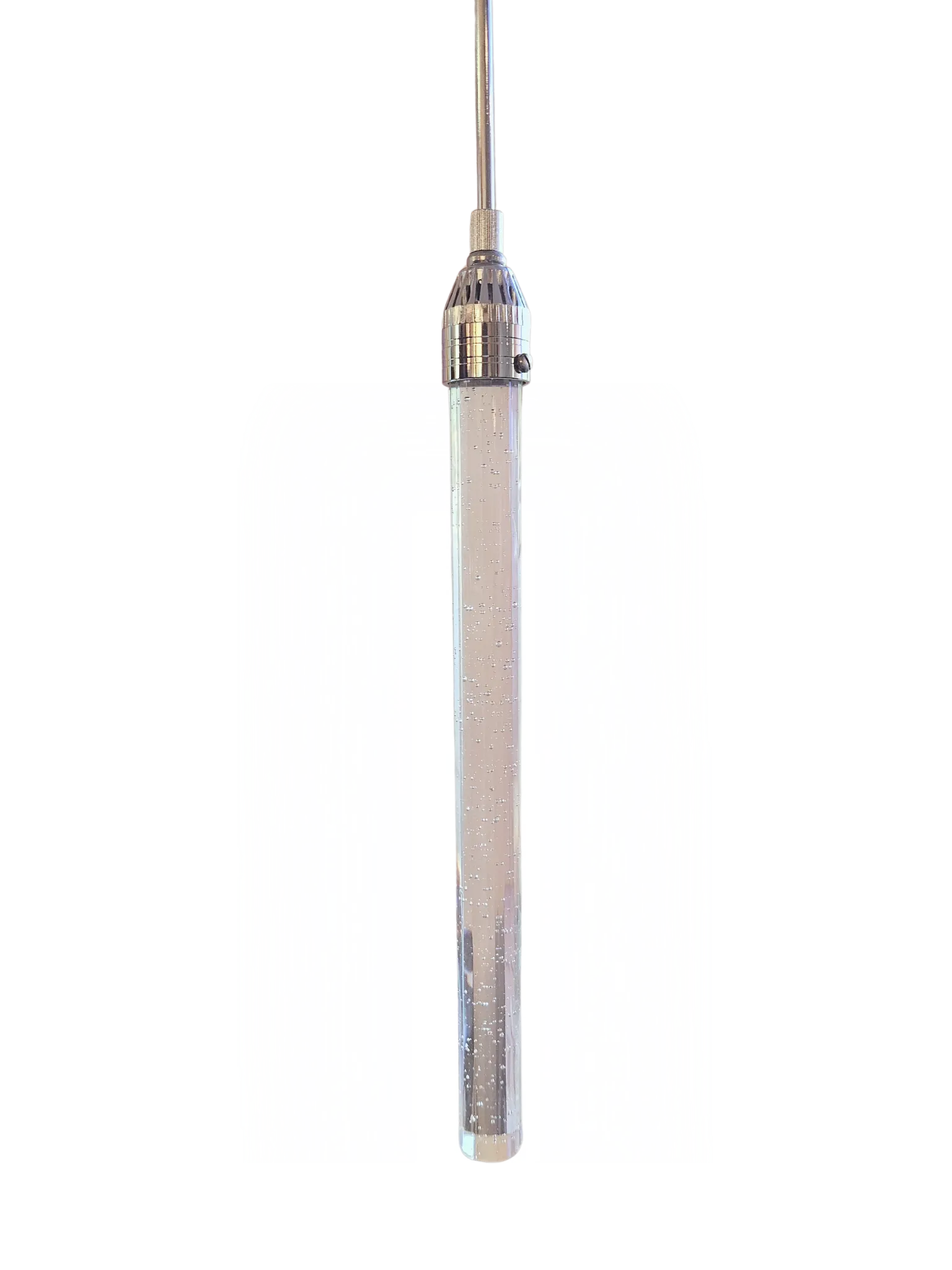 1 Light Chrome LED Pendant K9 Crystal