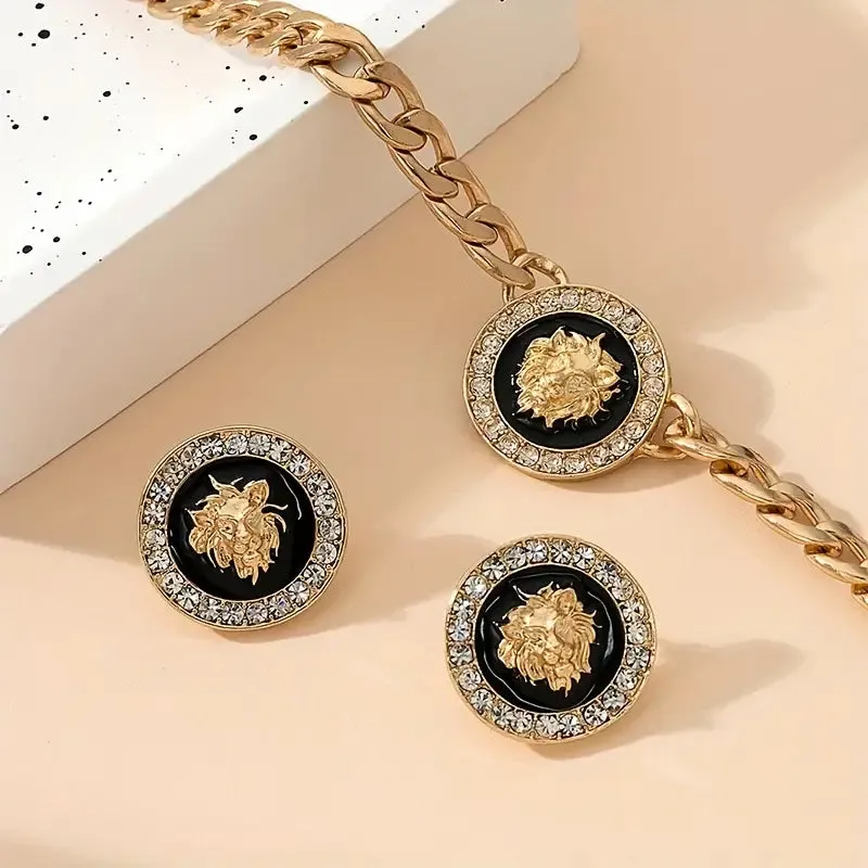 1 Pair Of Earrings   1 Necklace Stylish Jewelry Set