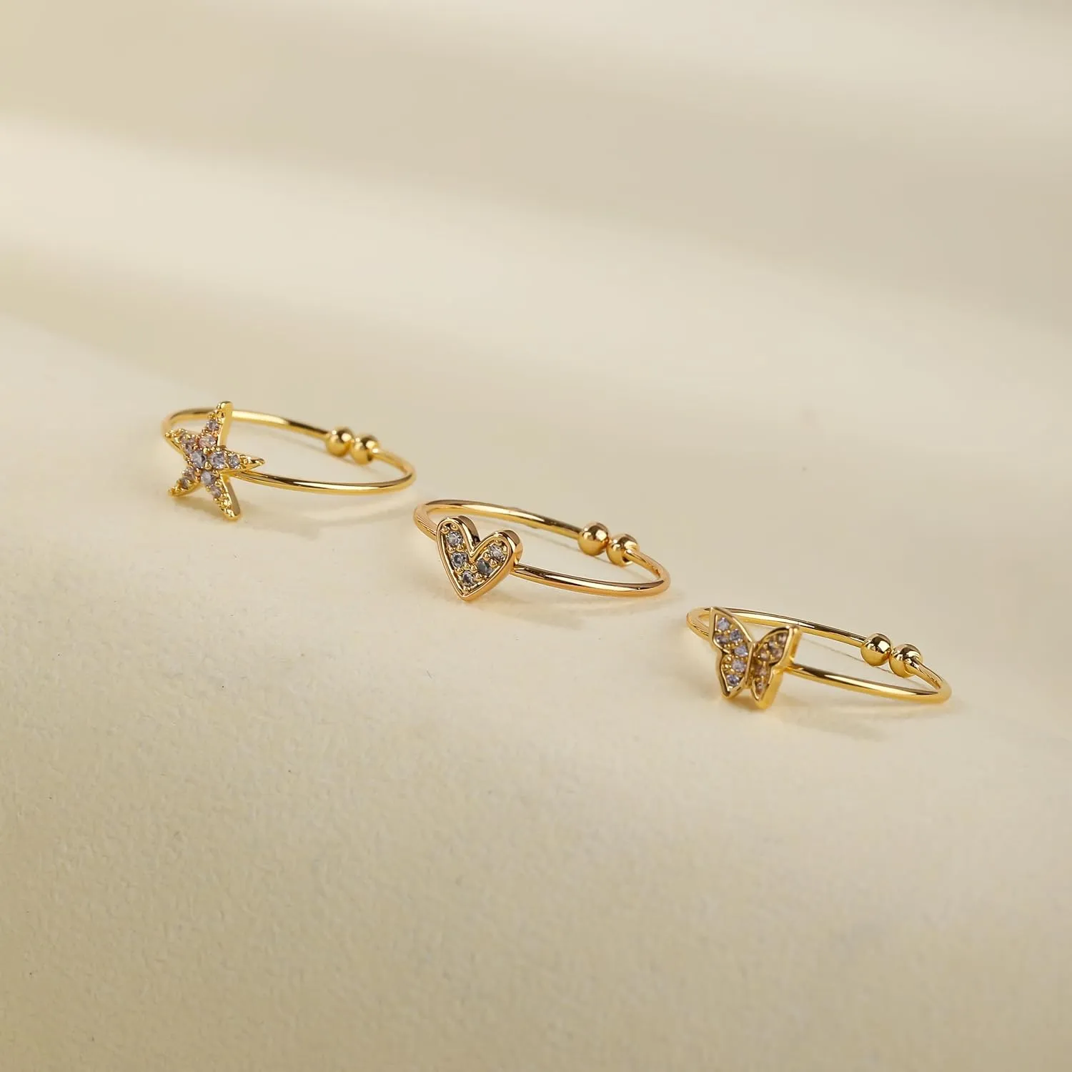8PCS 18K Gold Plated Toe Rings for Women - Adjustable Thin Open Band Summer Beach Foot Jewelry Sets - Stylish Toe Rings for Gifting