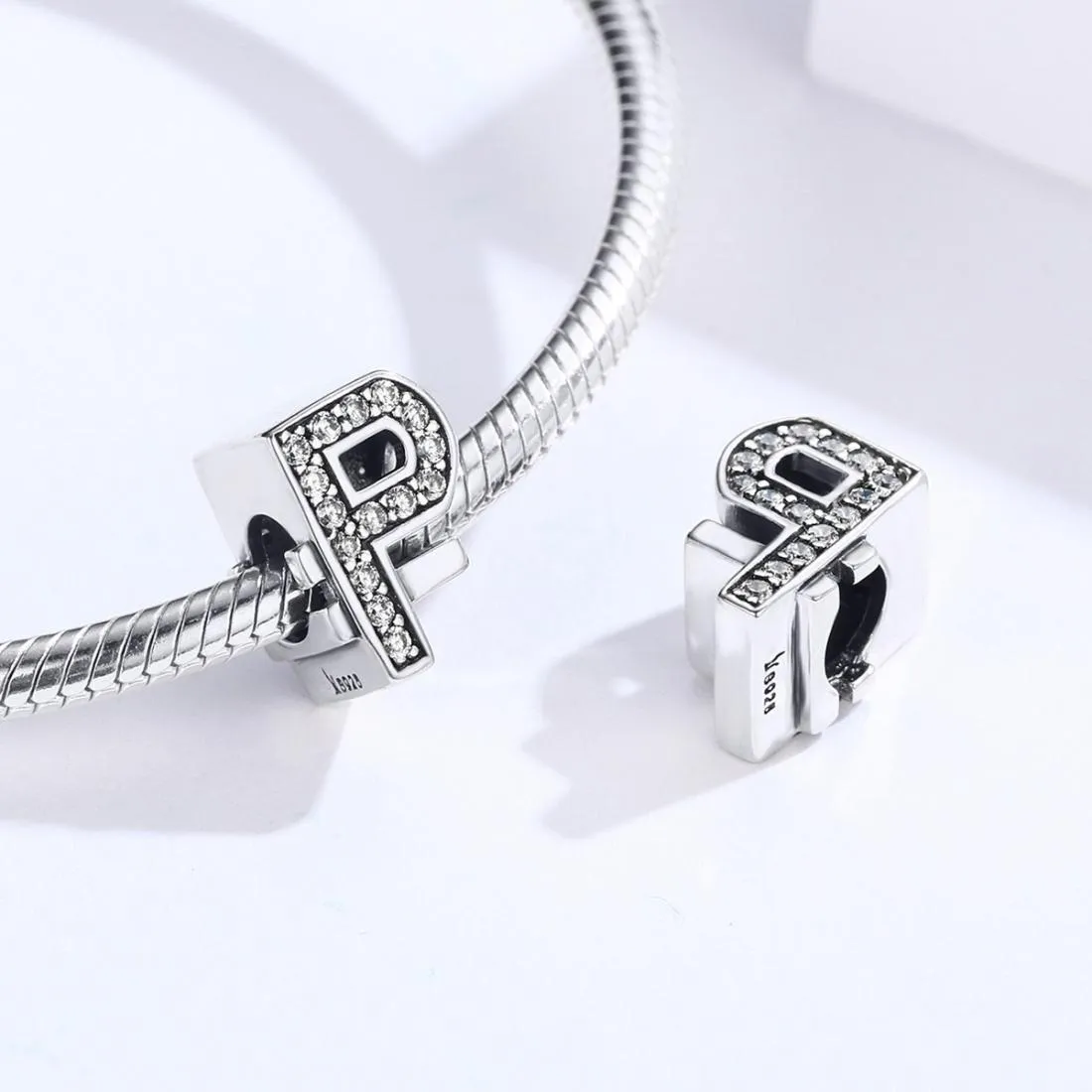 925 Sterling Silver Ruble Bead Pendant For Diy Bracelets & Necklaces