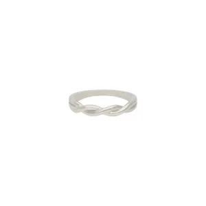 925 Sterling Silver Twisted twirl Silver Ring