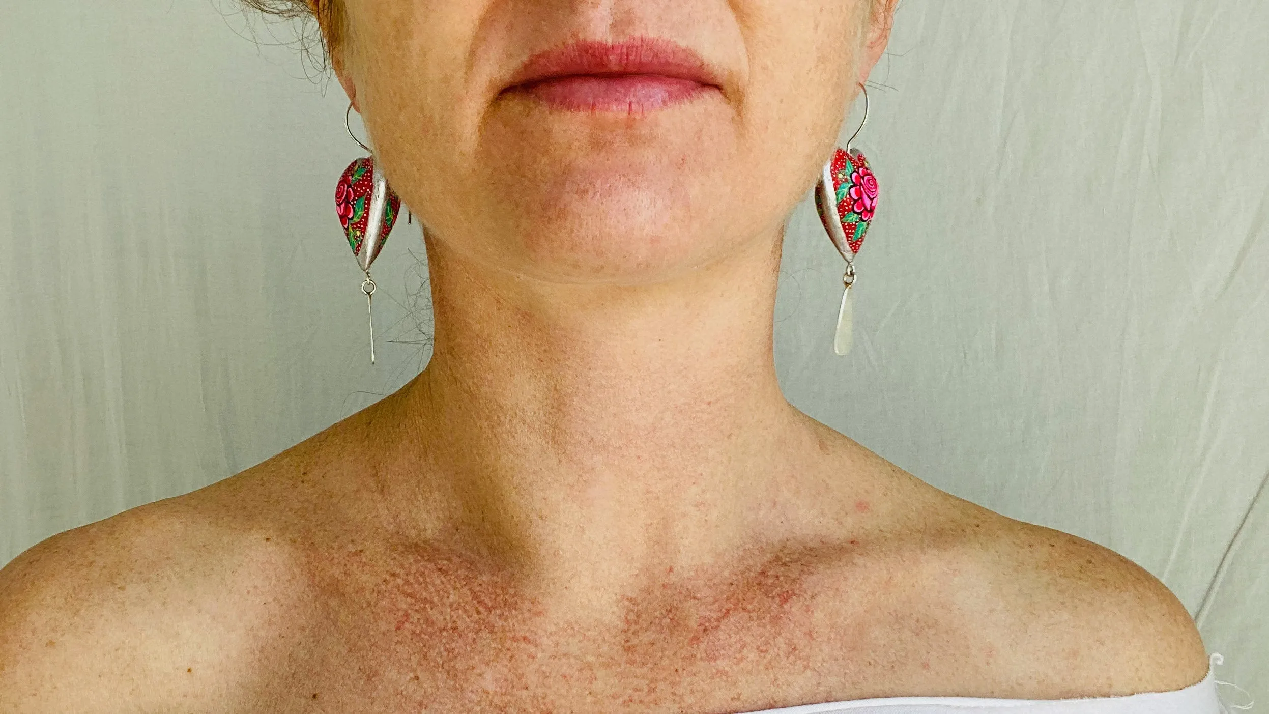Alebrije Heart Earrings. Sterling Silver. Atelier Aadya.0042