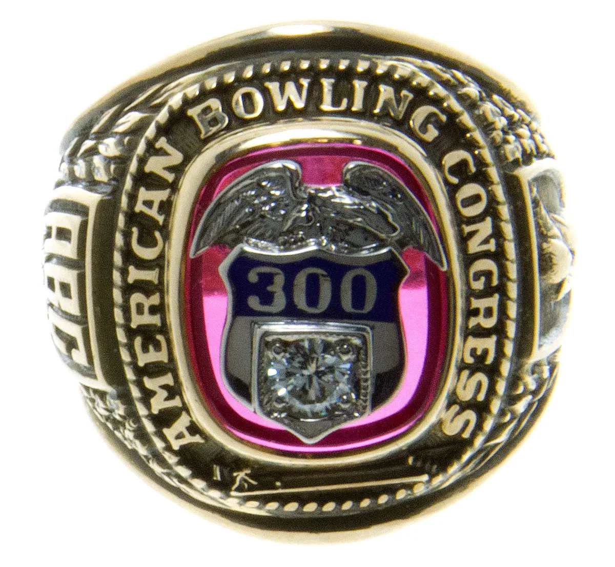 American Bowling Congress 300 Game Ring