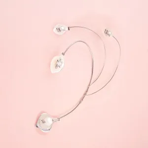 Azami Mother of Pearl Lily Bridal Ear Crawler