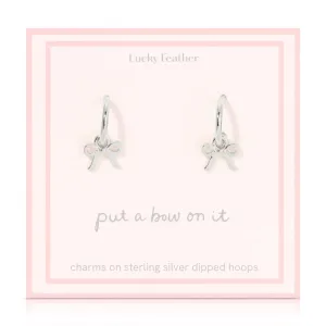 Beautiful Bows Earrings - Silver