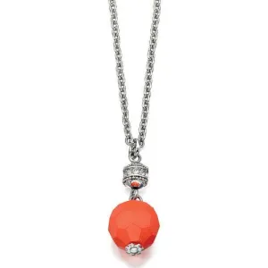 Boho Bright Orange Bead Fiorelli Necklace