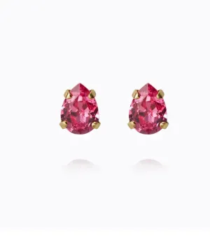 Caroline Svedbom Superpetite Drop Earrings Gold Rose
