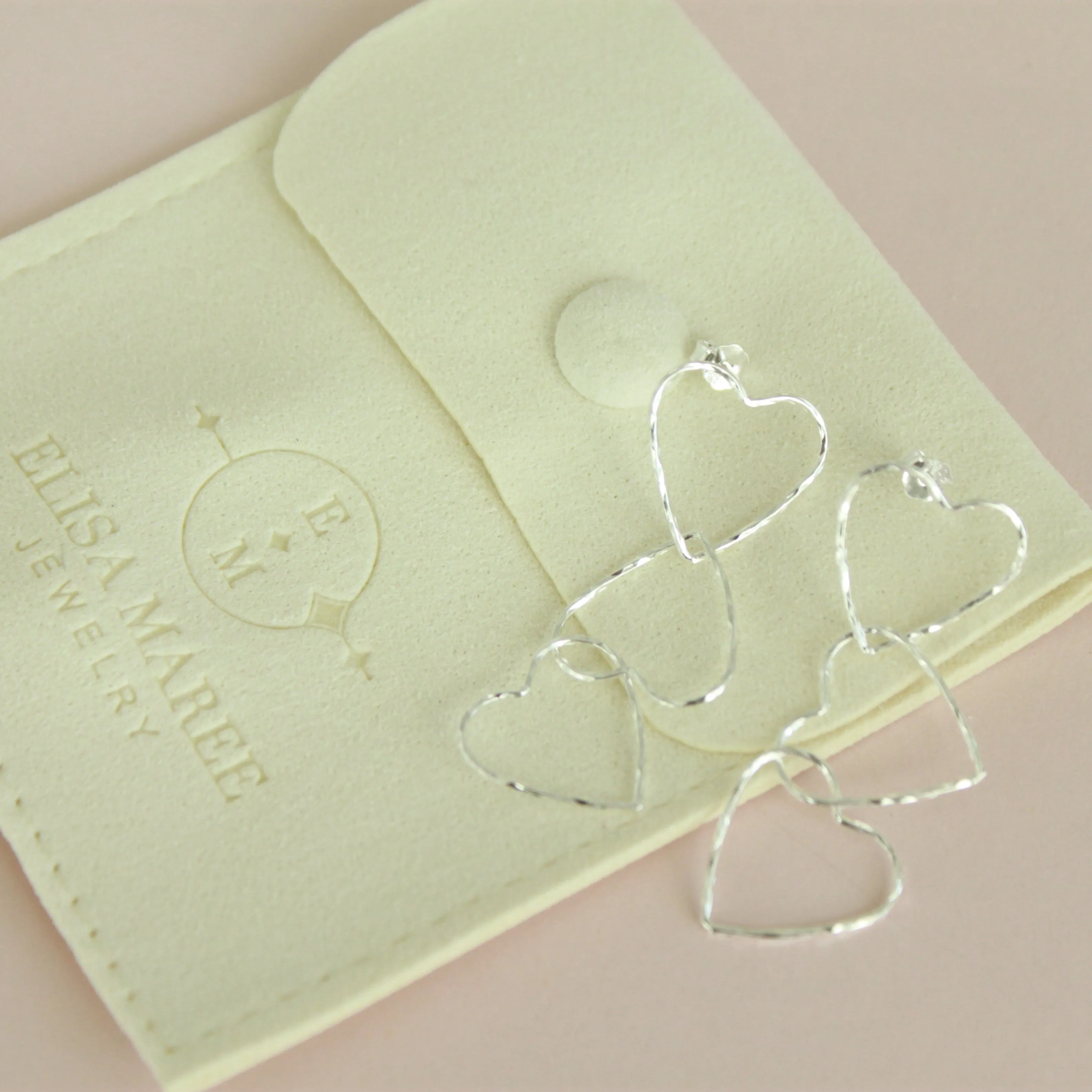 Cascading Hearts Earrings