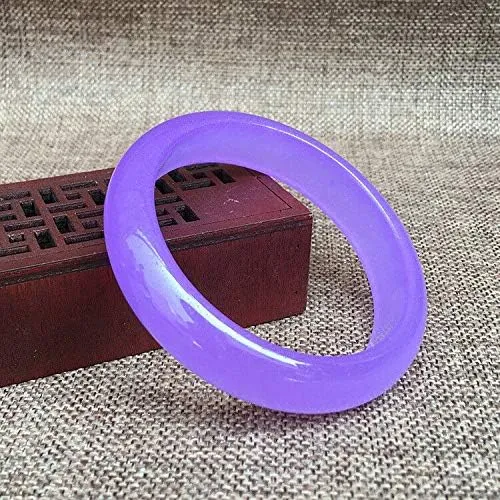 Certified (Grade A) Lavender Jadeite Jade Bracelet Bangle 58mm-62mm