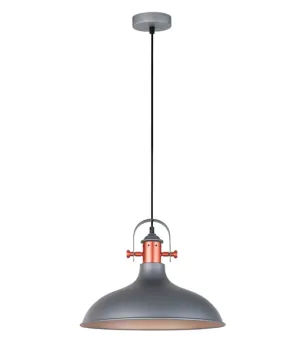 CLA NARVIK Dome with Copper Highlight Pendant Lights