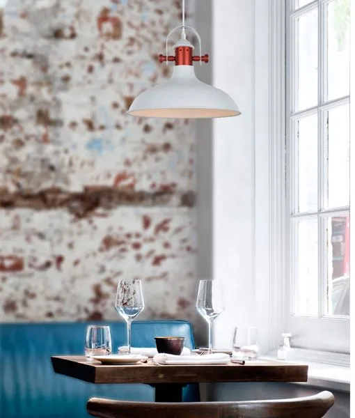 CLA NARVIK Dome with Copper Highlight Pendant Lights