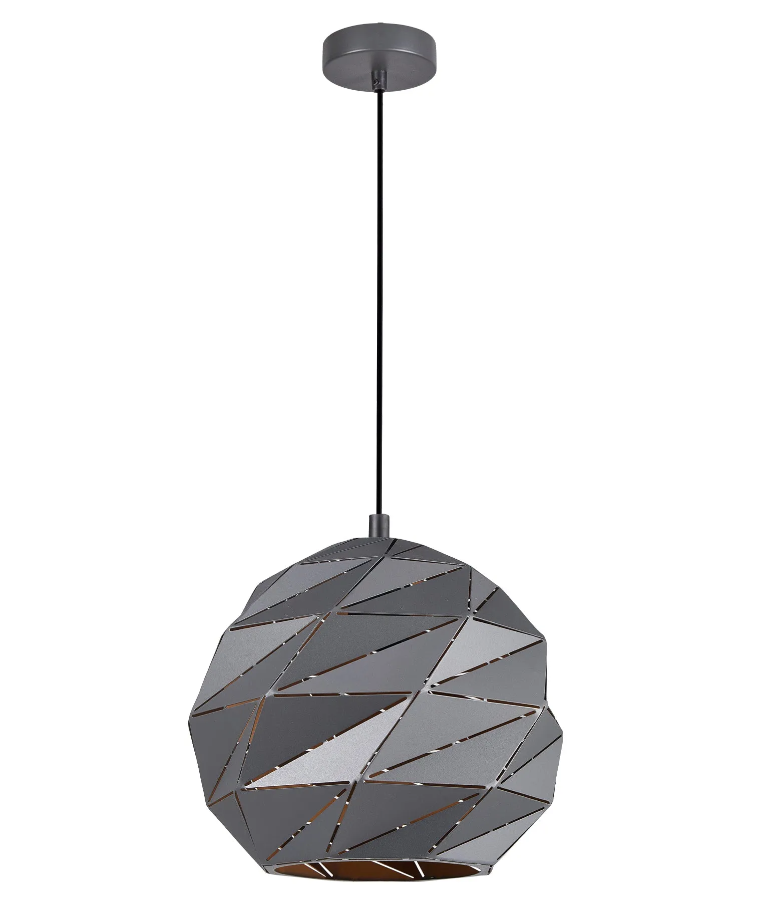 CLA ORIGAMI Interior Dome Carved Iron Pendant Lights