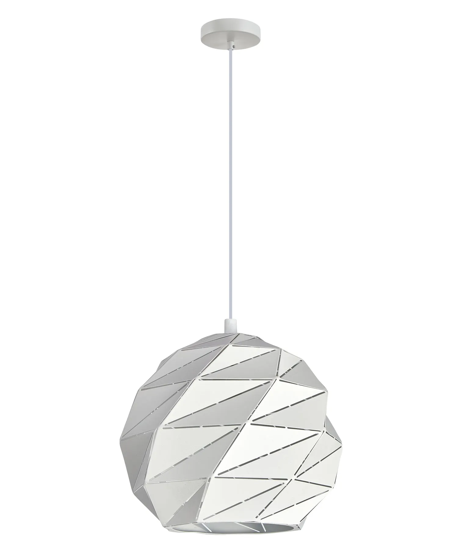 CLA ORIGAMI Interior Dome Carved Iron Pendant Lights