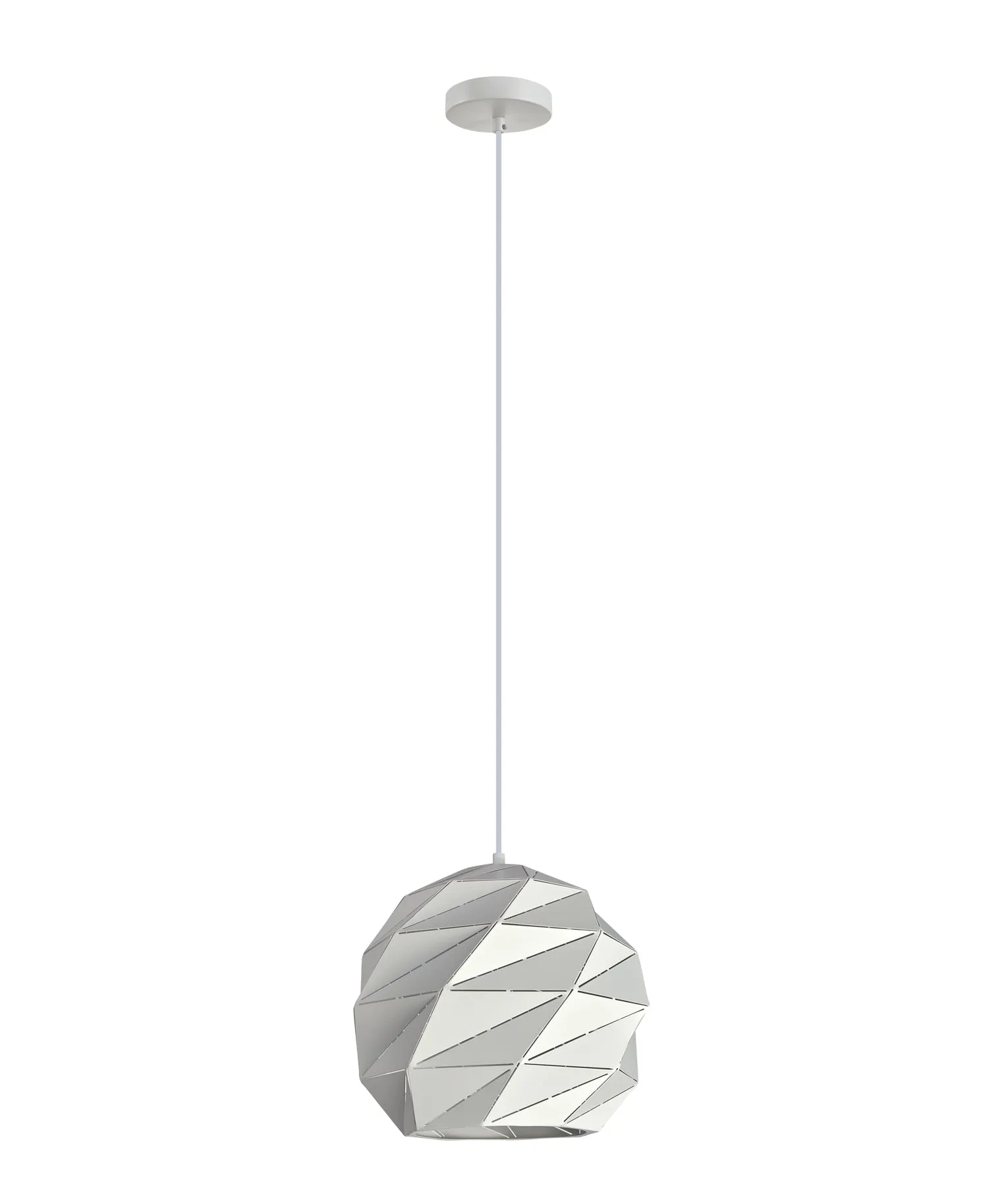 CLA ORIGAMI Interior Dome Carved Iron Pendant Lights