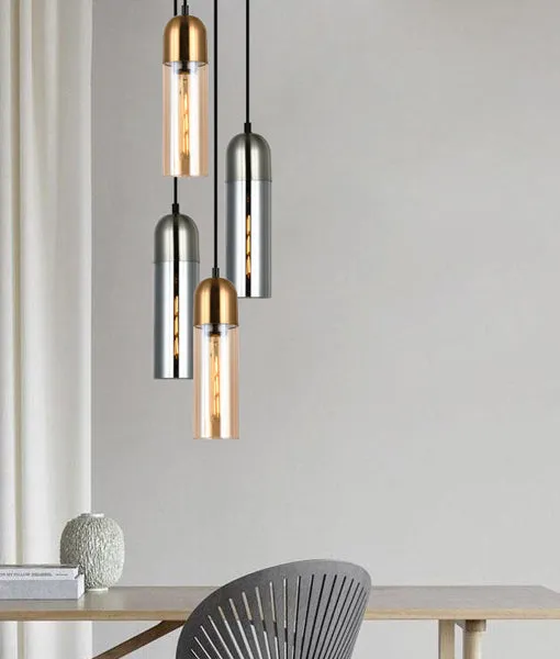 CLA PASTILLE Interior Round Top Cylinder Pendant Lights