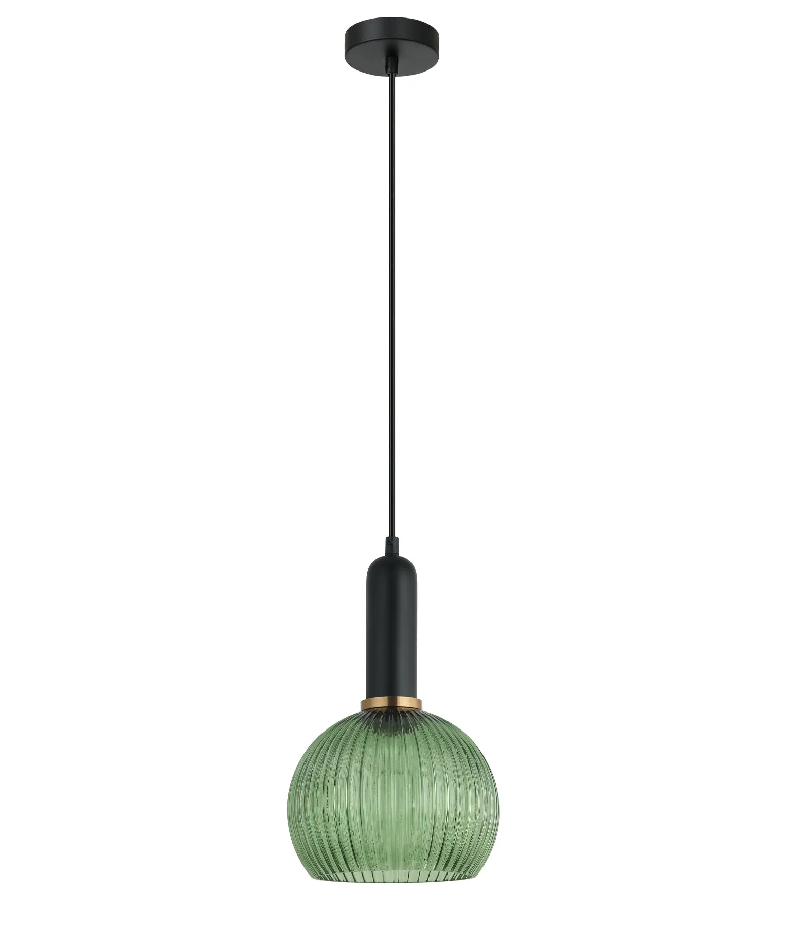CLA Vintaj Interior Wine Glass Ribbed Glass Pendant Lights