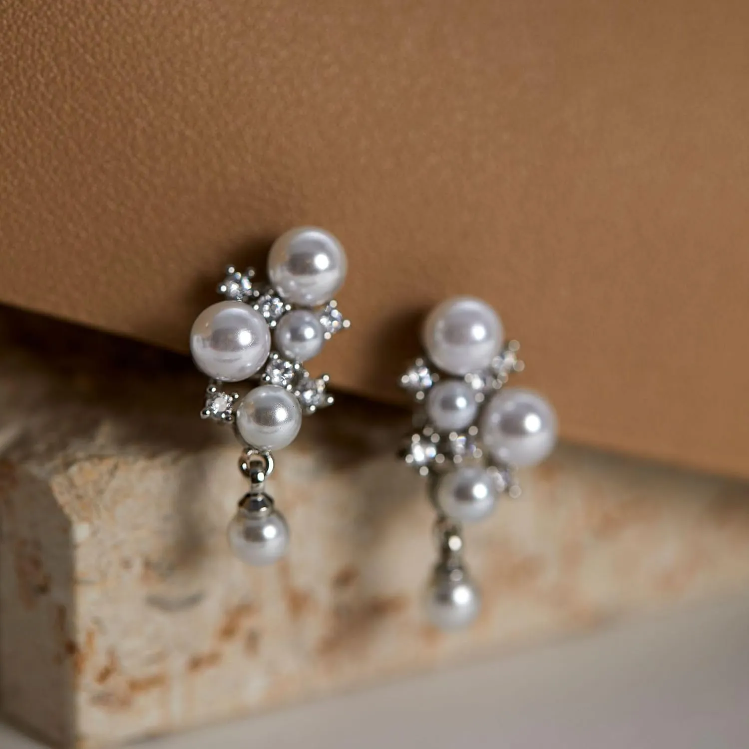 Clip On Earrings Women Earrings Silver Plated Hypoallergenic Earrings Non Pierced Clip On Earrings Women Dangle