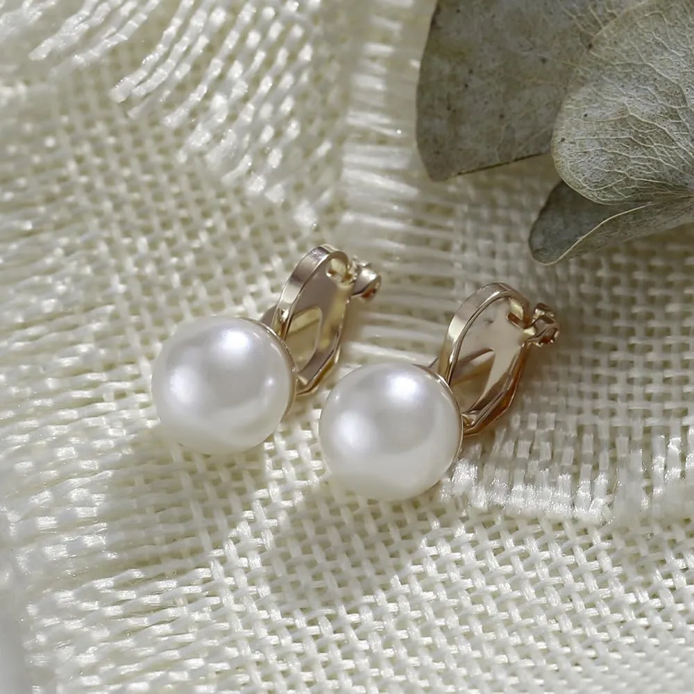 Clip On Earrings Women Earrings Silver Plated Hypoallergenic Earrings Non Pierced Clip On Earrings Women Dangle