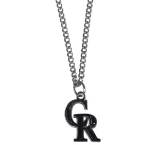 Colorado Rockies Chain Necklace with Small Charm