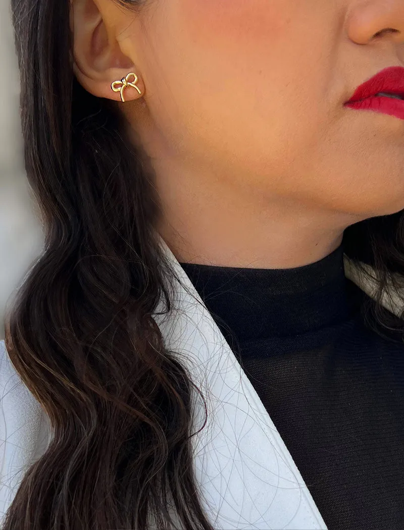COQUETTE BOW Earrings | Sterling Silver