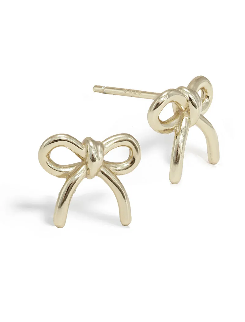 COQUETTE BOW Earrings | Sterling Silver