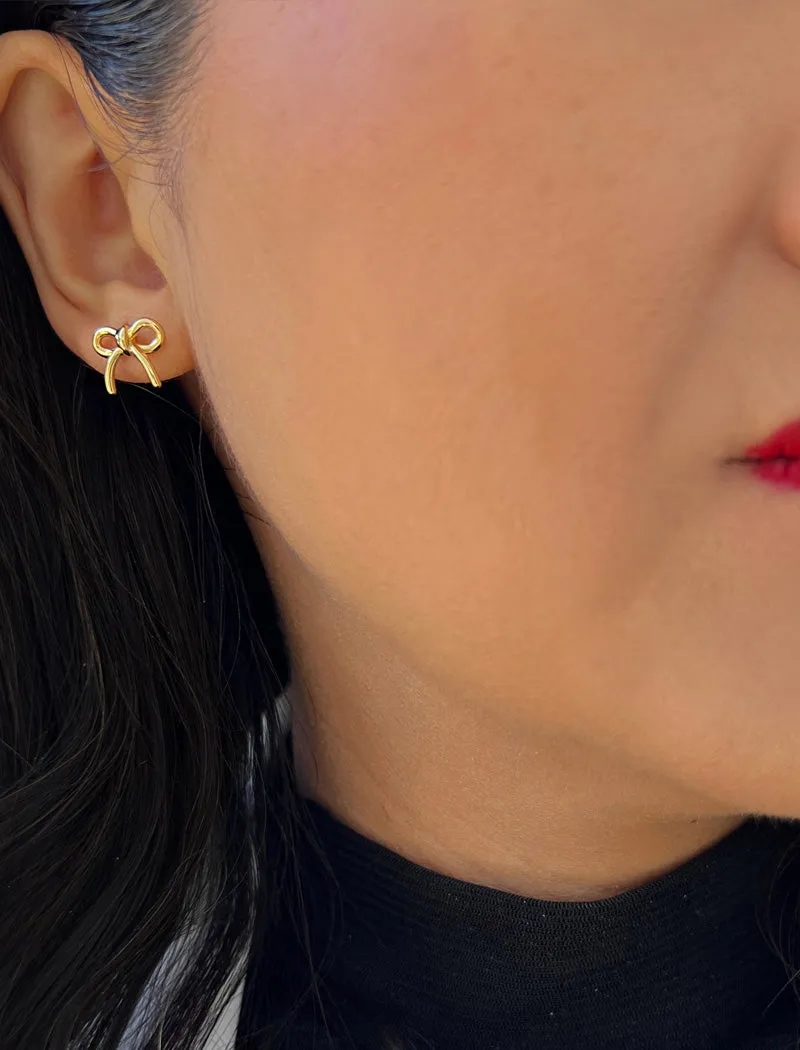 COQUETTE BOW Earrings | Sterling Silver