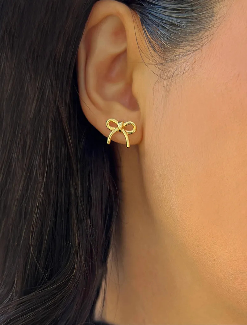 COQUETTE BOW Earrings | Sterling Silver
