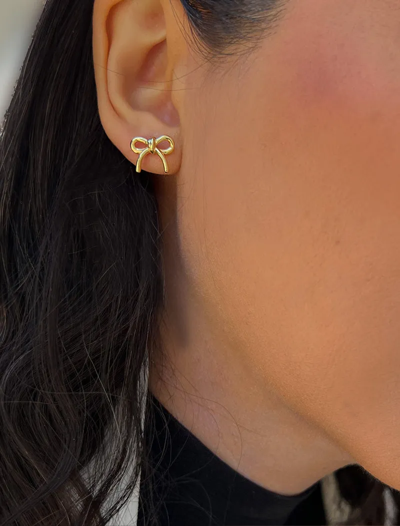 COQUETTE BOW Earrings | Sterling Silver