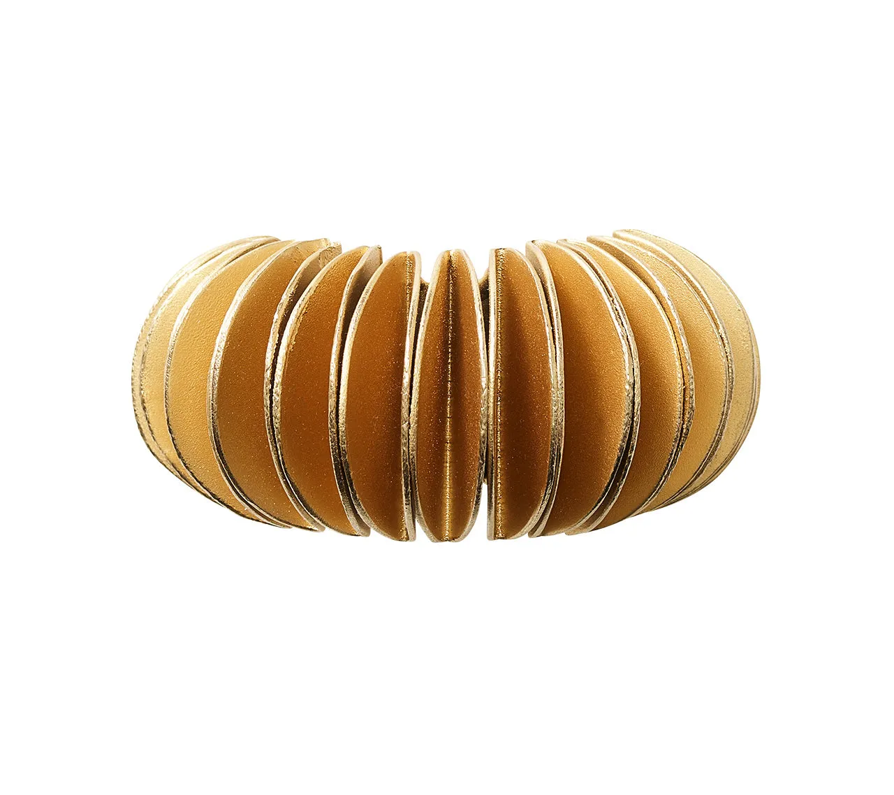 Demilune Napkin Ring in Gold