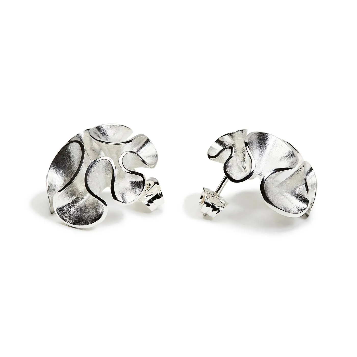 Dione silver earrings XL
