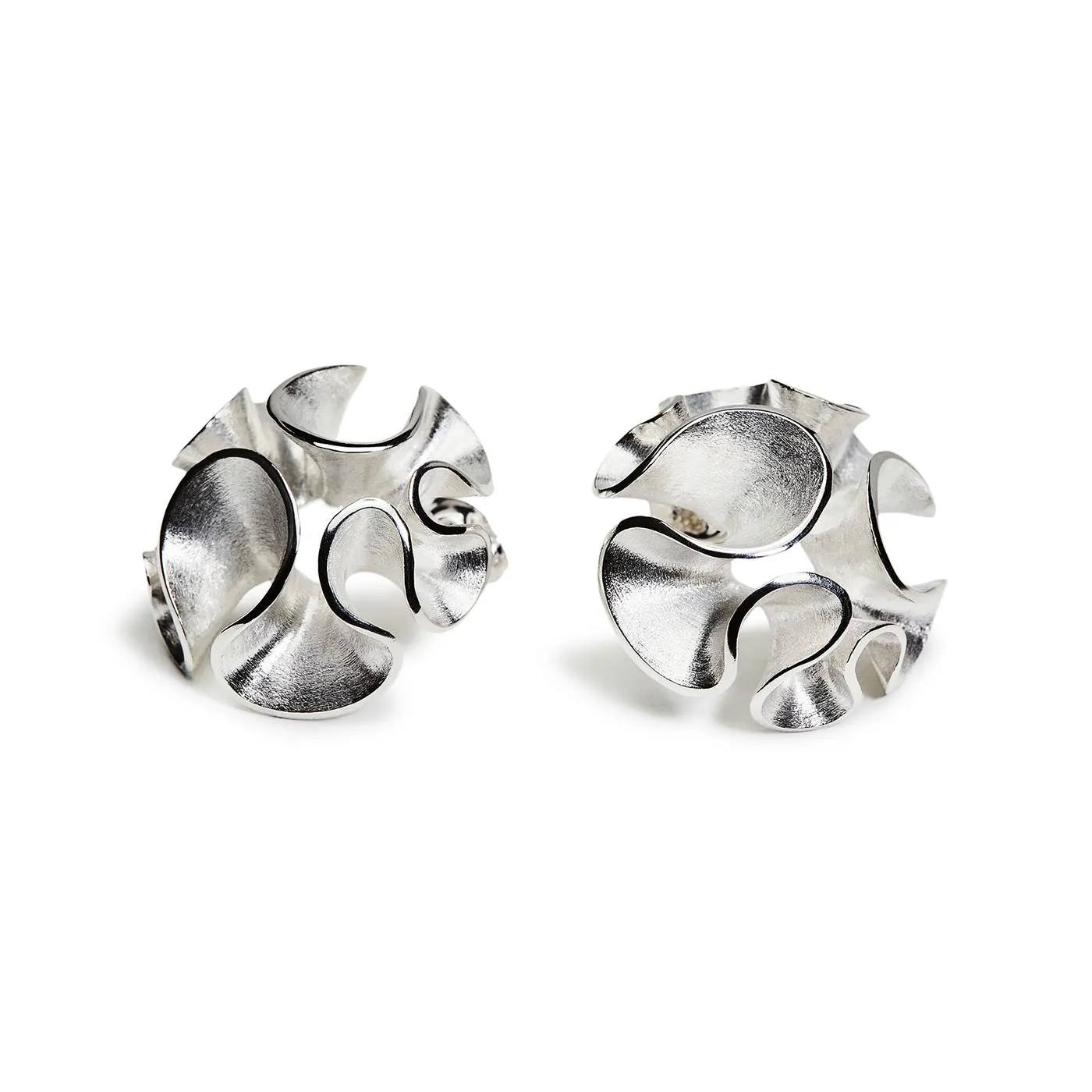 Dione silver earrings XL