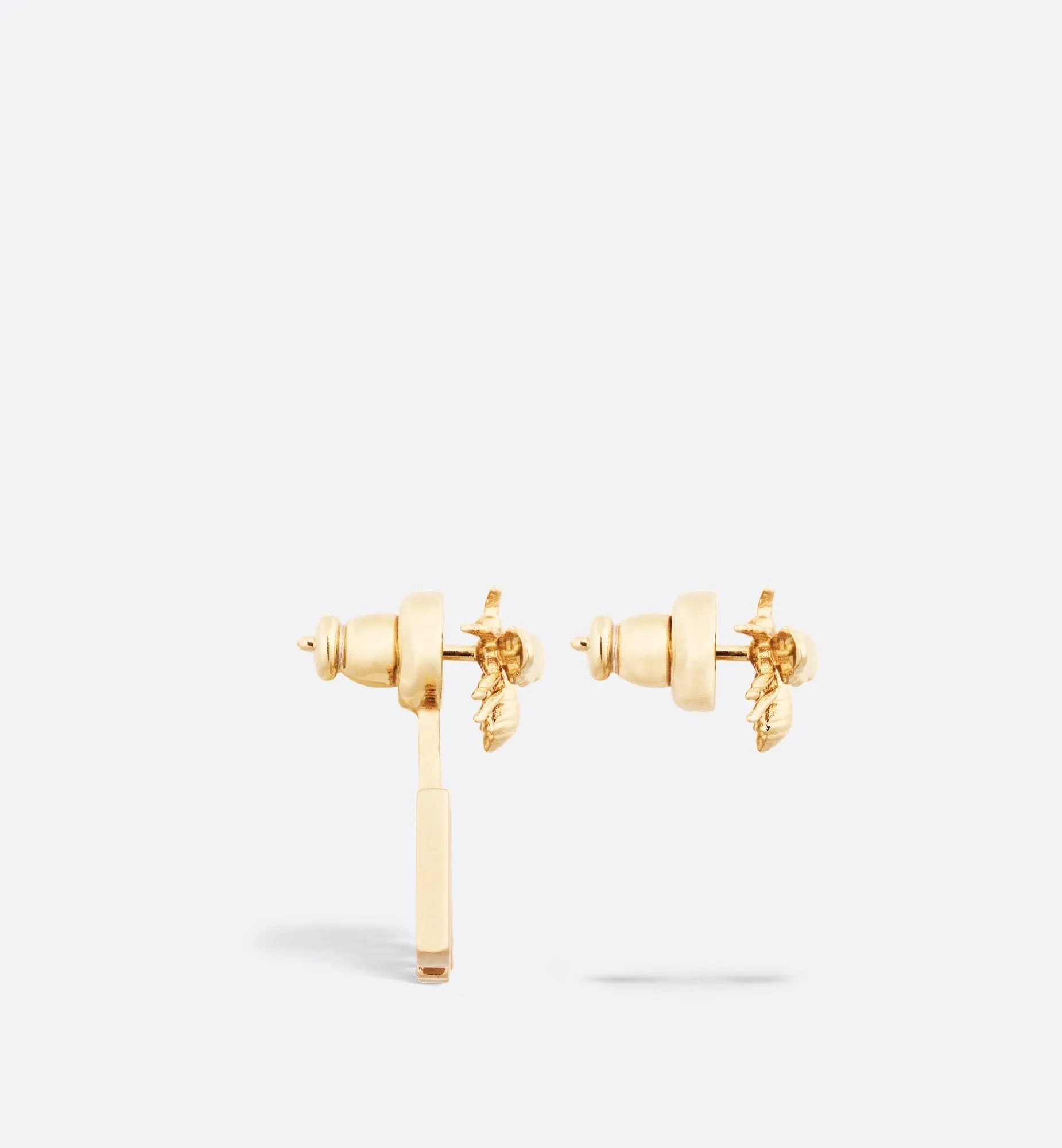 Dio(R)Evolution Earrings Gold-Finish Metal