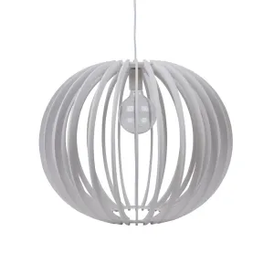 Domus PUFFIN-60 60cm Timber 1.5M Pendant 240V - E27