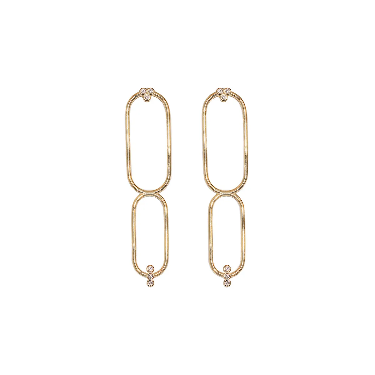 Drop earrings Héracles
