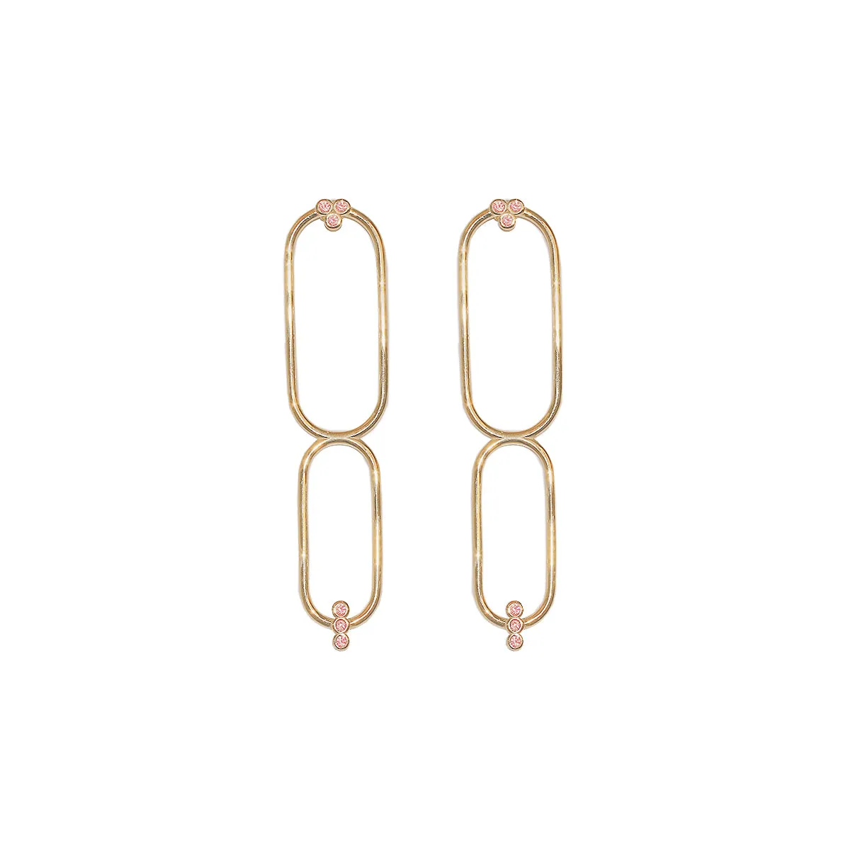 Drop earrings Héracles
