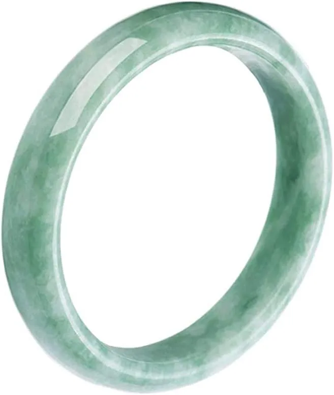 Elegant Classical Green Jade Bangle Bracelet For Women Natural Jade Bracelet Fine Jewelry With Gift Box