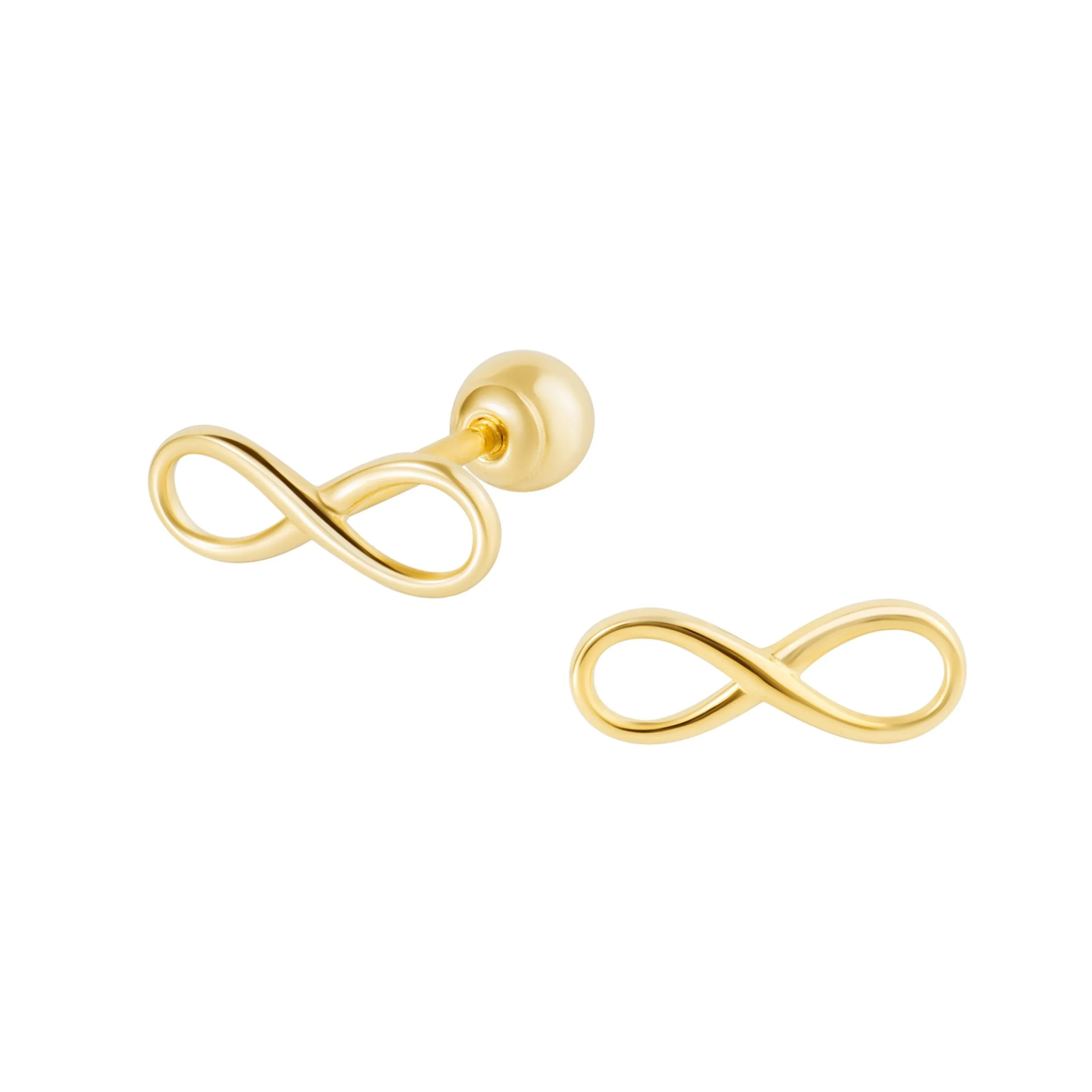 Eternity Piercing in Yellow Gold