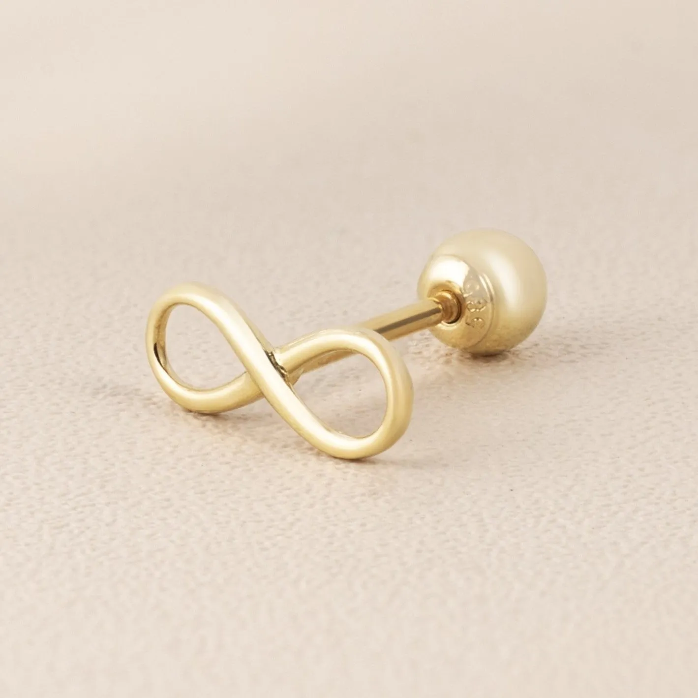 Eternity Piercing in Yellow Gold