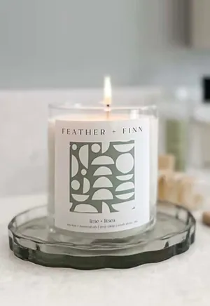 Feather & Finn - Litsea & Lime Candle