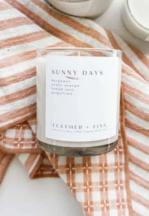 Feather & Finn - Sunny Days Candle