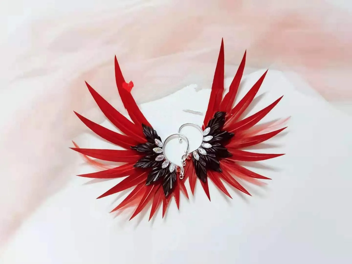 Feather Earrings Angel Wings  Jewelry