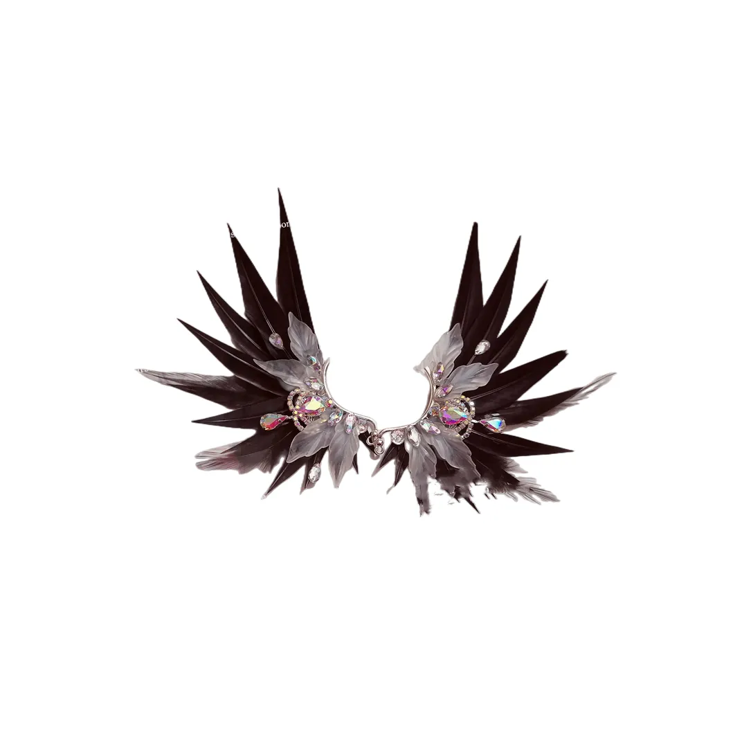 Feather Earrings Angel Wings  Jewelry