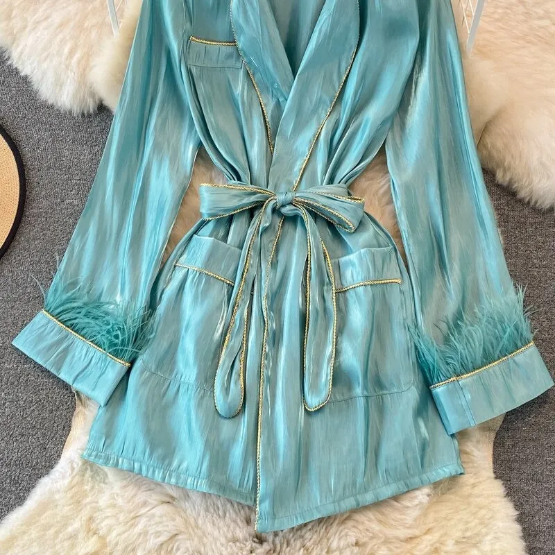 Fleur Golden line Vintage Blouse
