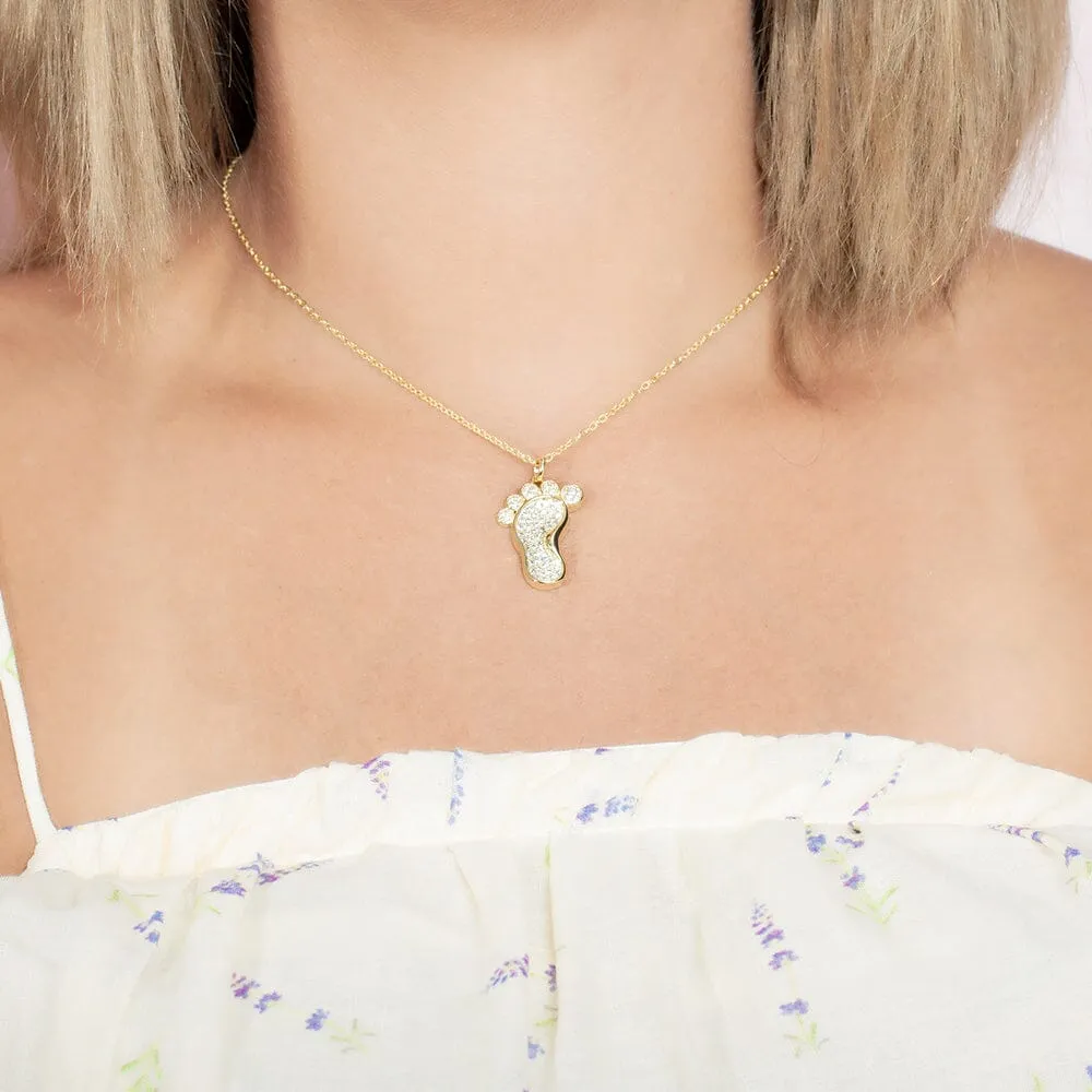 Footprint in the Sand Pendant