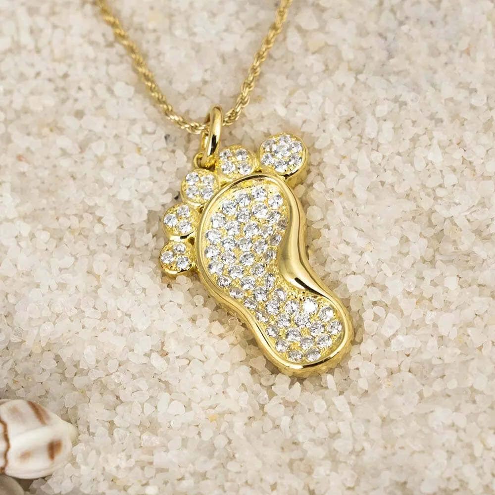 Footprint in the Sand Pendant