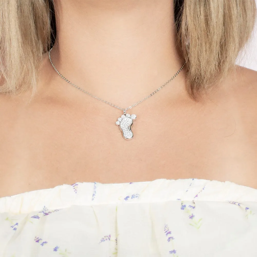 Footprint in the Sand Pendant