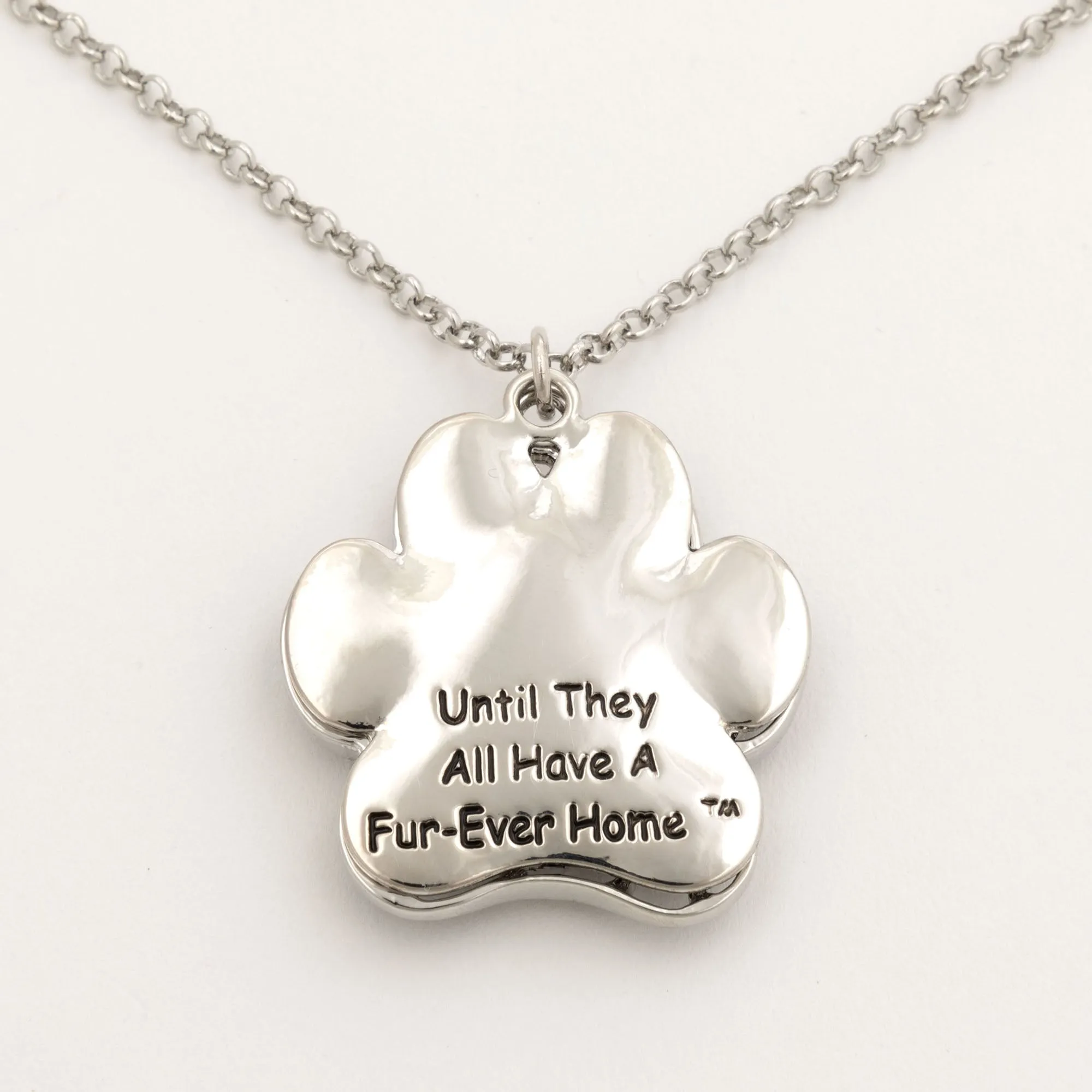 Fur-Ever Home Paw Charm Necklace