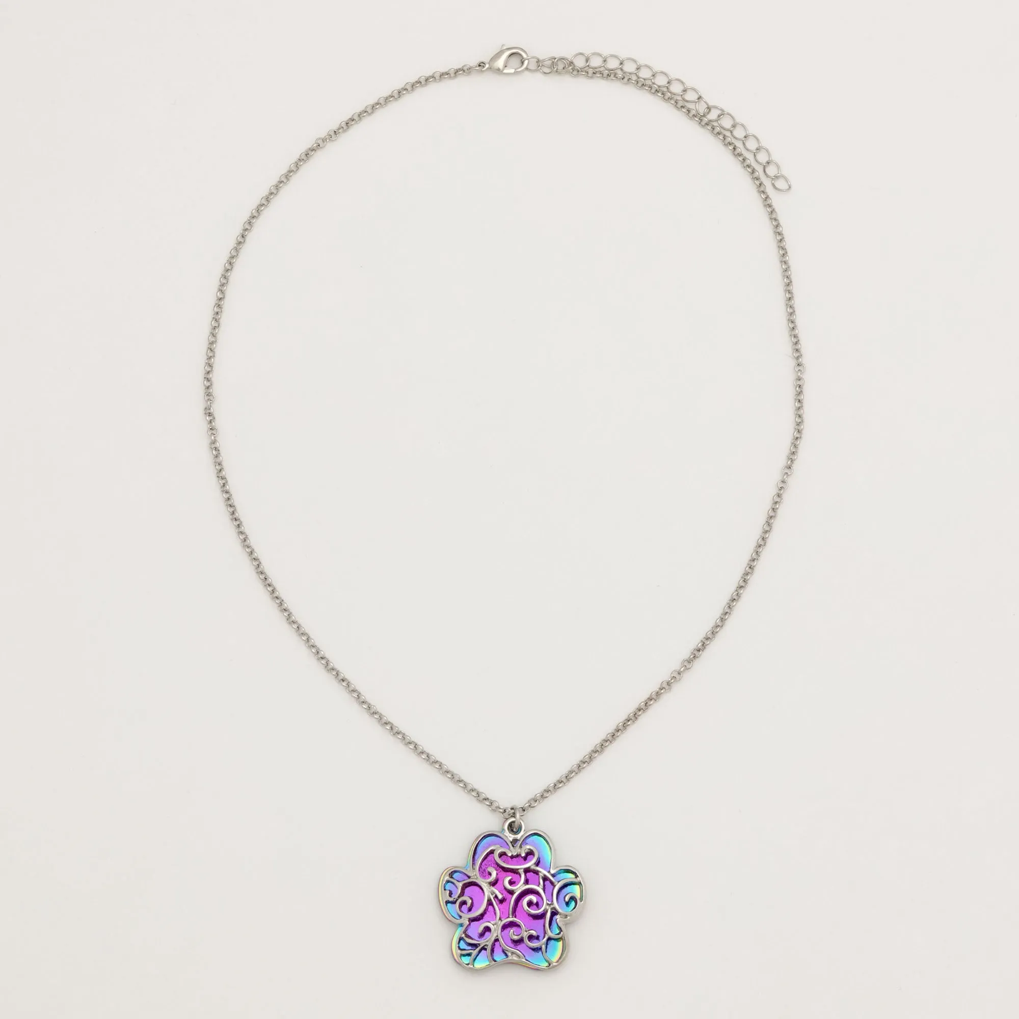 Fur-Ever Home Paw Charm Necklace