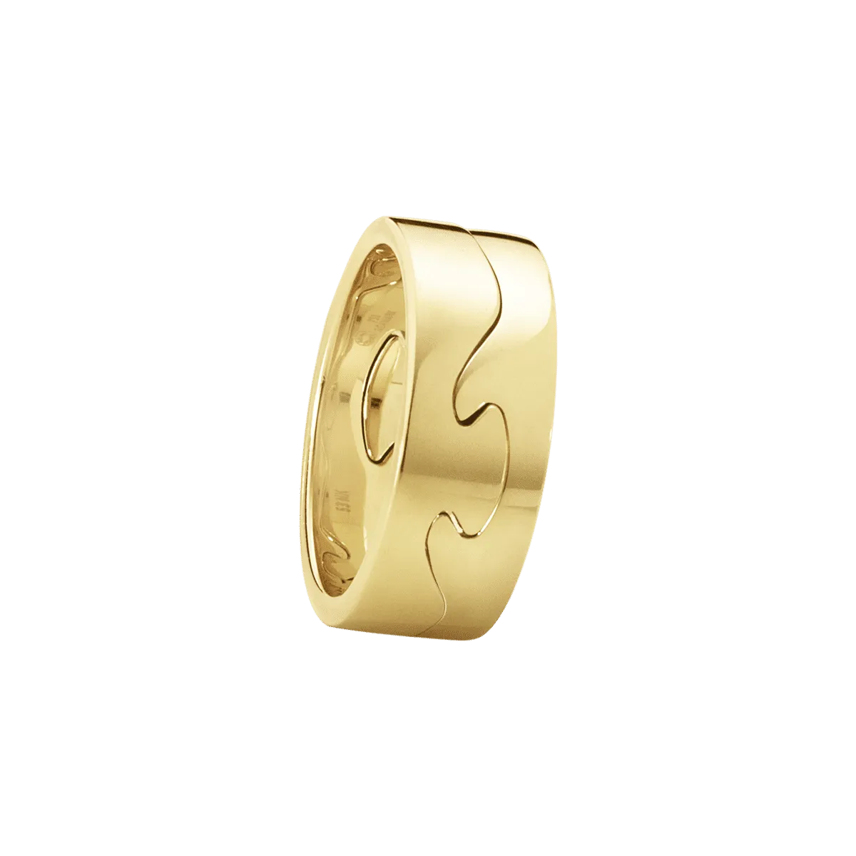 Fusion End 18K Gold Rings