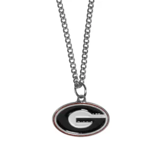 Georgia Bulldogs Chain Necklace with Small Charm Georgia Bulldogs Chain Necklace with Small Charm